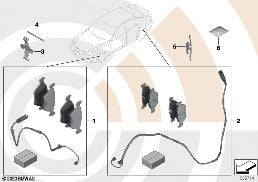 SERVICE KIT BRAKE PADS