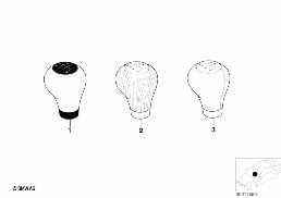 Pommeau de commande Classic diagram for BMW 5 Series E39 525td