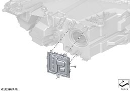 SINGLE PARTS, HEADLIGHT ELECTRONICS diagram for BMW 5 Series G60 Sedan 530e