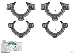 Schakelaar stuurwiel multifunctie diagram for BMW Rolls-Royce Spectre Coupé RR25 Spectre