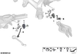 HEADLIGHT VERTICAL AIM CONTROL SENSOR diagram for BMW 4 Series G22 Coupé LCI 420d