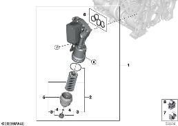 LUBRICAT.SYST.-OIL FILTER,HEAT EXCHANGER