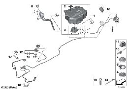 SCR SYSTEM diagram for BMW 5 Series G61 Touring 520d