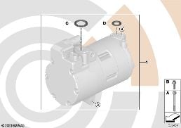 INSTALLATION KIT EKK diagram for BMW 3 Series G20 Sedan LCI 330e