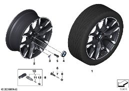 BMW LA WHEEL DOUBLE SPOKE 995M - 19