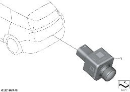 Kamerasysteme diagram for BMW MINI F66 JCW