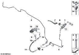 CLUTCH CONTROL diagram for BMW 3 Series G80 M3 LCI M3