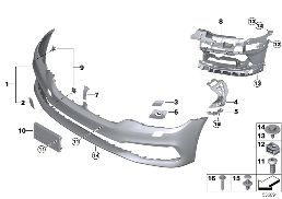 TRIM COVER, FRONT