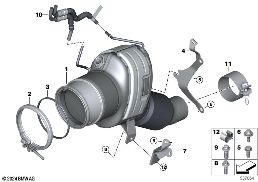 GASOLINE PARTICULATE FILTER, NEAR ENGINE