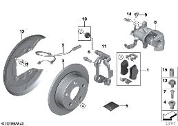 REAR WHEEL BRAKE