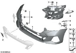 M TRIM, FRONT