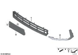TRIM, DECOR ELEMENTS, FRONT