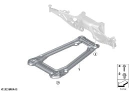 Schubfeld hinten diagram for BMW MINI F66 JCW