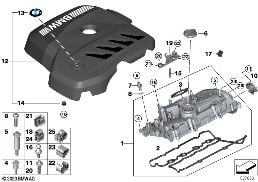 CYLINDER HEAD COVER/MOUNTING PARTS