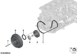 BELT DRIVE-VIBRATION DAMPER
