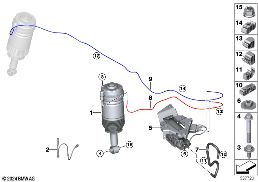 AIR SPRING STRUT, REAR