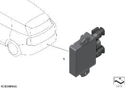 Unidad de mando Smart Opener diagram for BMW X2 U10 18d
