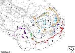 REP.CABLE F.MAIN WIRING HARNESS - REAR
