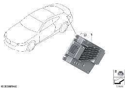 RECEIVER AUDIO MODULE diagram for BMW 4 Series G82 M4 Coupé LCI M4 CS
