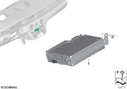 Headunit High 5 diagram for BMW Rolls-Royce Spectre Coupé RR25 Spectre