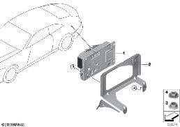 Receiver Audio Module diagram for BMW Rolls-Royce Spectre Coupé RR25 Spectre