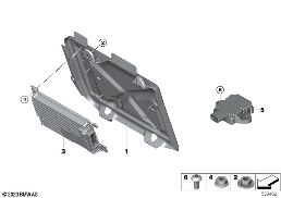 Sterownik/czujnik żyroskopowy diagram for BMW 7 Series G70 750eX