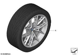 BMW lichtm.velg M Y-spaak 1063M-20
