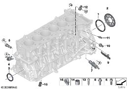 ENGINE BLOCK MOUNTING PARTS