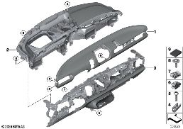 DASHBOARD TRIM - MINI COOPER