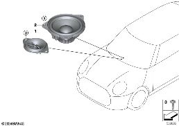 LOUDSPEAKER, INSTRUMENT PANEL
