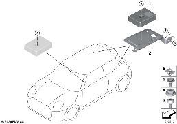 SEPARATE COMPONENTS ANTENNA BOX