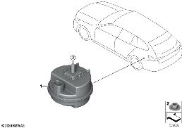 ALARM SYSTEMS diagram for BMW 5 Series G61 Touring 530e