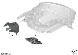 Einzelteile Scheinwerfer Elektronik diagram for BMW MINI F66 JCW