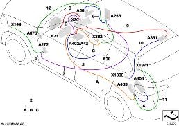 REPAIR CABLE, ETHERNET diagram for BMW X3 G01 30dX