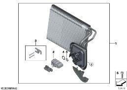 EVAPORATOR / EXPANSION VALVE diagram for BMW X3 G01 20i