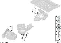 Kab.ukost.ekvipoten.vys.nap.kon. diagram for BMW 5 Series G60 Limuzína 530eX