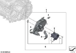 Módulo de óleo diagram for BMW X2 U10 iX2 eDrive20