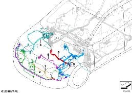 REP.CABLE F.MAIN WIRING HARNESS - FRONT