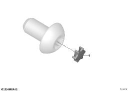 STEERING WHEEL, SCREW LOCKING AGENT diagram for BMW 1 Series F40 128ti