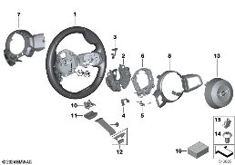 AIRBAG SPORTS STEERING WHEEL