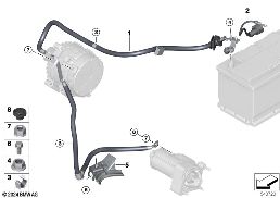 BATTERY CABLE/STARTER CABLE