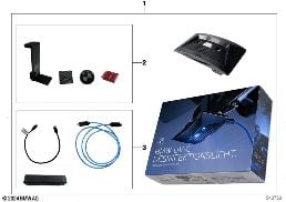 Lampa dezynfekcyjna BMW UV-C diagram for BMW 7 Series E65 745i