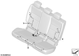 REAR SEAT WIRING SET