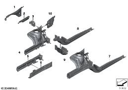 WHEELHOUSE/ENGINE SUPPORT