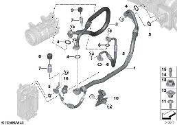 冷媒 diagram for BMW 3 Series G20 セダン LCI M340i