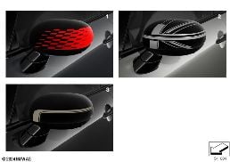 MIRROR CAPS DESIGN F6X,U25,J0X