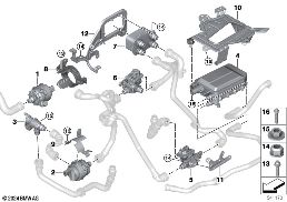 ELECTRICAL COMPONENTS diagram for BMW 5 Series G60 Sedan i5 eDrive40