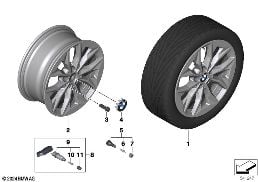 BMW LA WHEEL Y-SPOKE 971 - 17