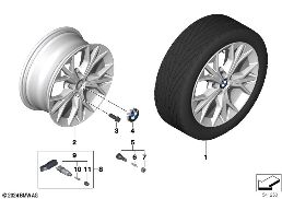 BMW LA WHEEL Y-SPOKE 972 - 17