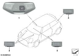 Innenleuchten diagram for BMW MINI F66 JCW